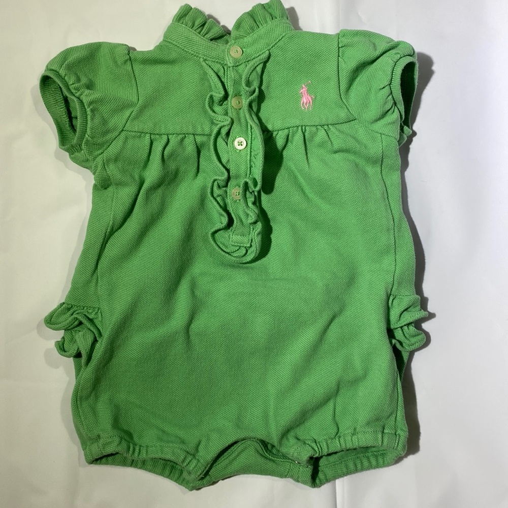 Green Knit Bubble Outfit